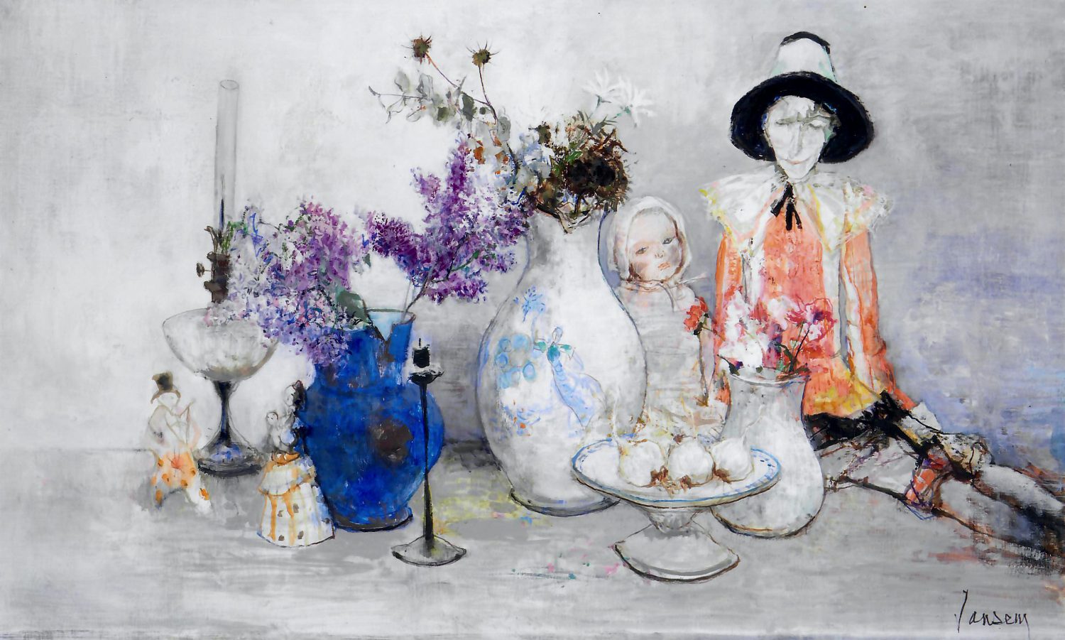 Jansem_Nature_Morte_Aux_Lilas_c1992_80M